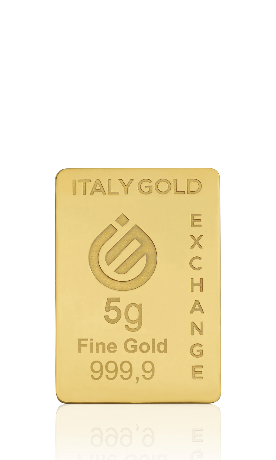 Lingotto Oro 24 kt da 5 gr. - Idea Regalo Toro - IGE: Italy Gold Exchange
